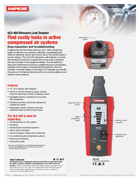 Thumbnail of document Data Sheet - ULD-405 Ultrasonic Leak Detector